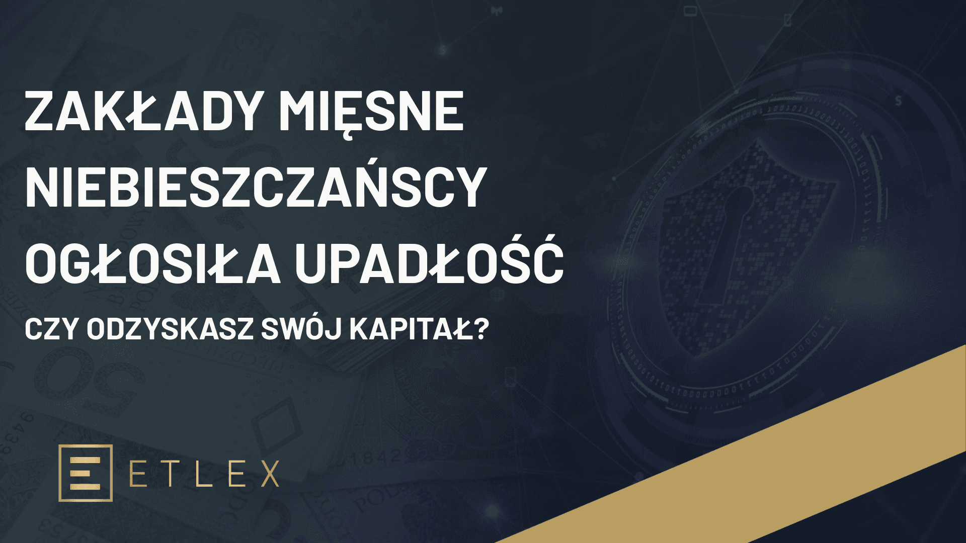 ZAKŁADY MIĘSNE NIEBIESZCZAŃSCY ogłosiła upadłość