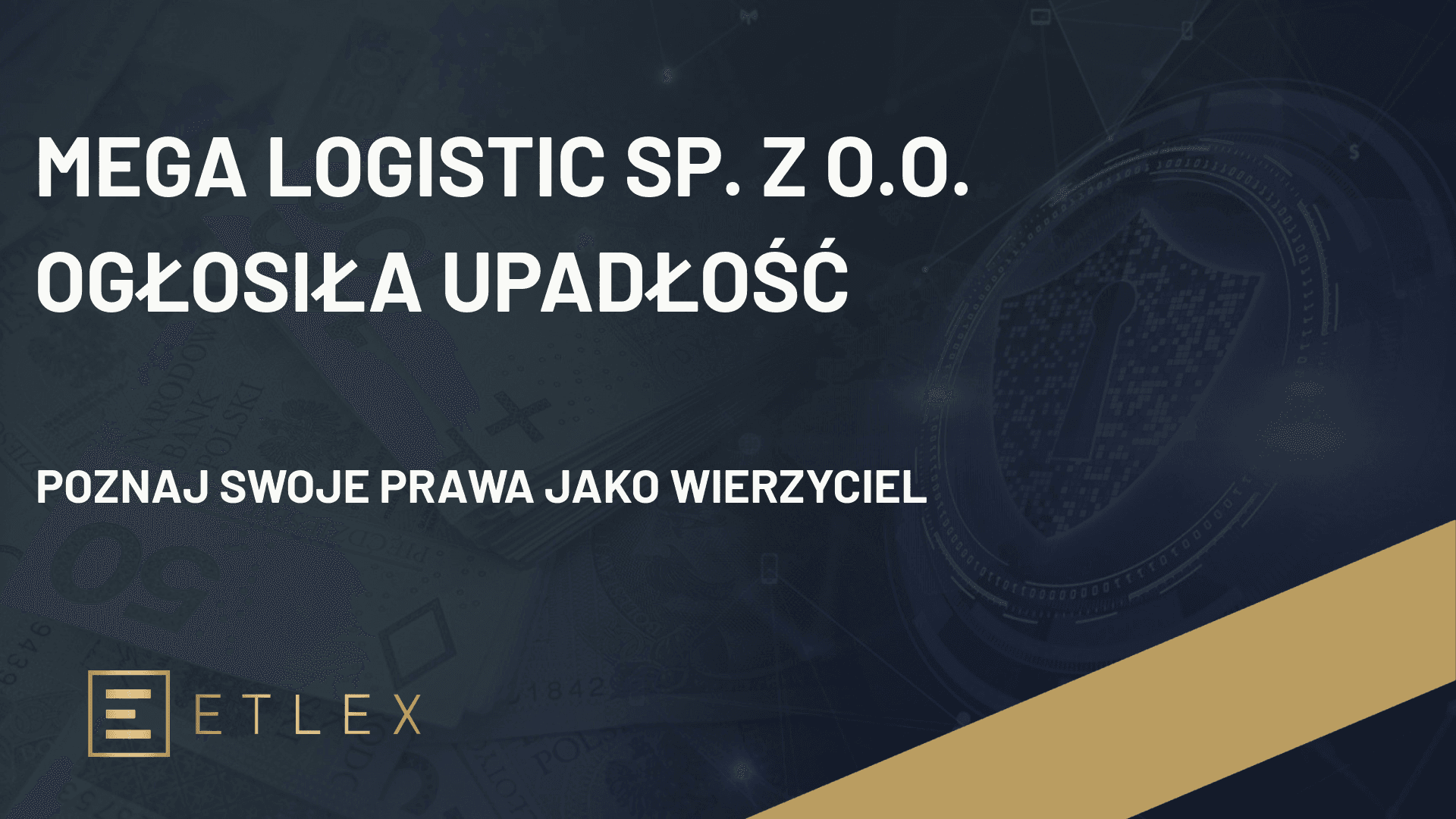 MEGA LOGISTIC SP. Z O.O. ogłosiła upadłość